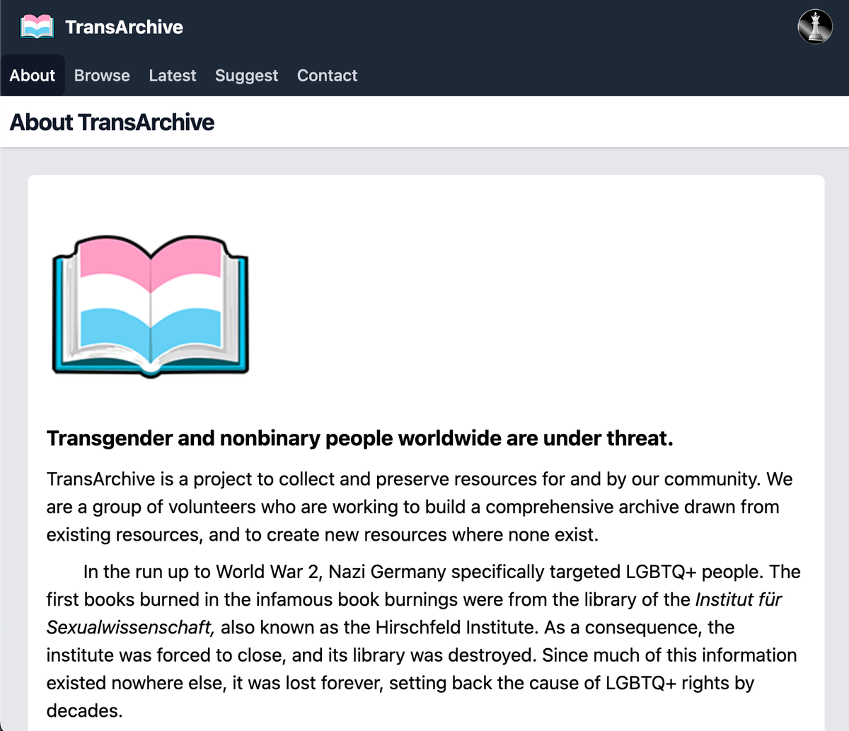 Announcing transarchive.eu